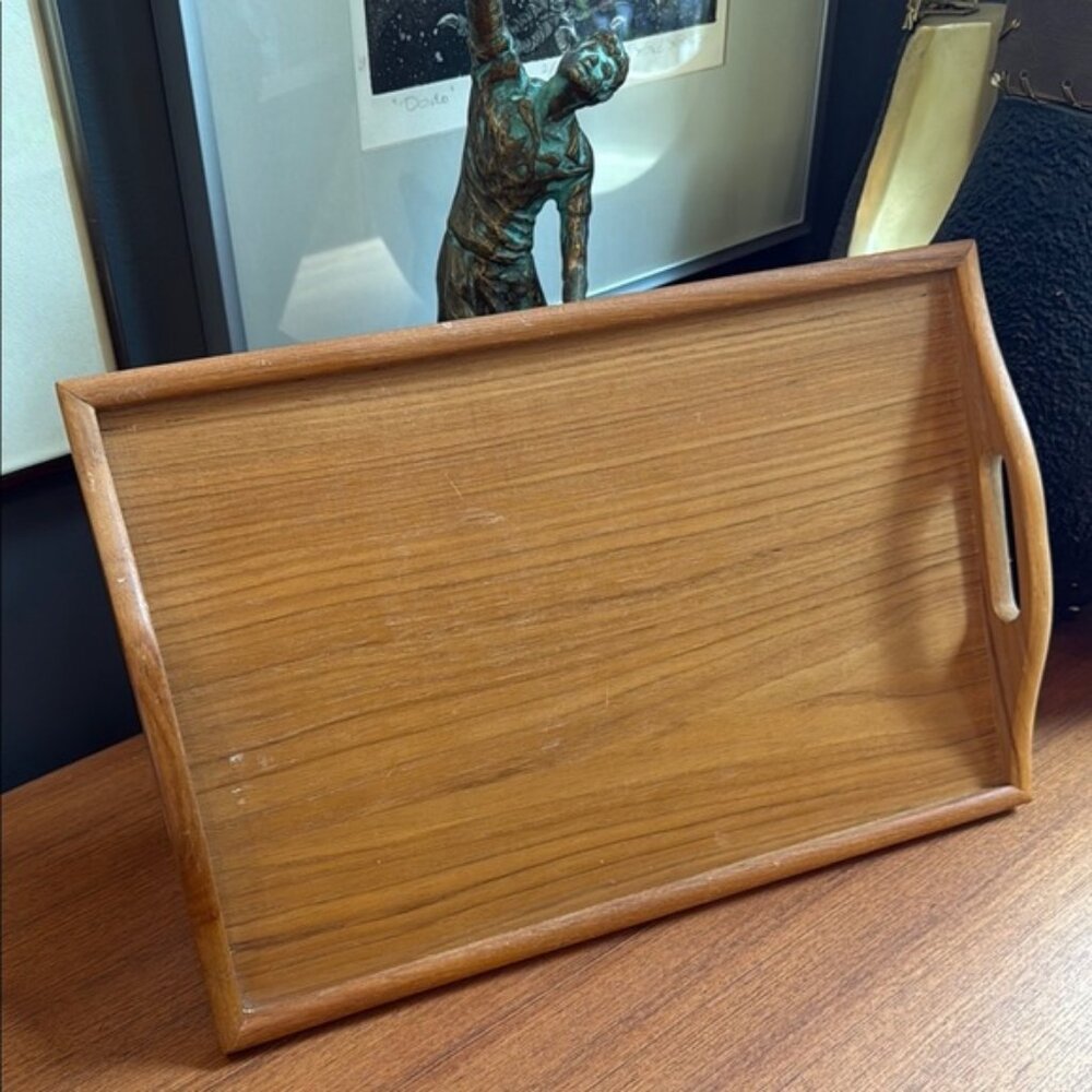 Elegant Teak vintage Brown Wooden Bath cosmetic kitchen multipurpose Tray